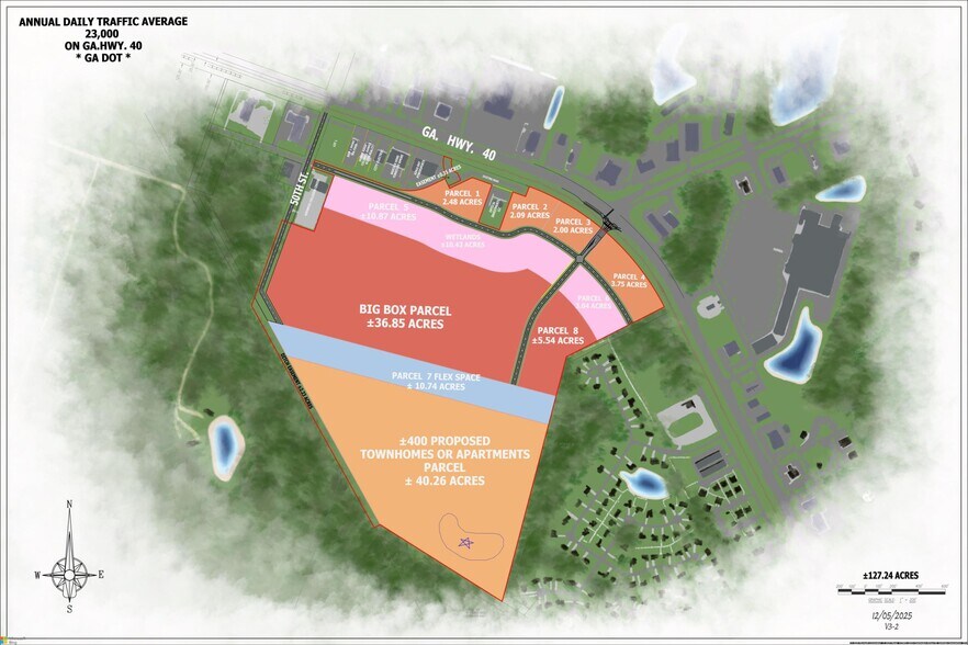 More Photos Of HWY 40 Hwy @ KINGS BAY ROAD, Kingsland Land For Sale