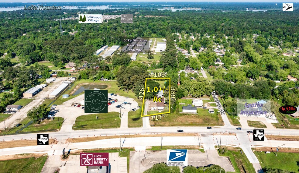 Primary Photo Of 24919 FM 2100 Rd, Huffman Land For Sale