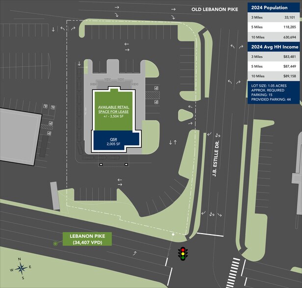 More Photos Of 2725 Old Lebanon Rd, Nashville Bank For Lease