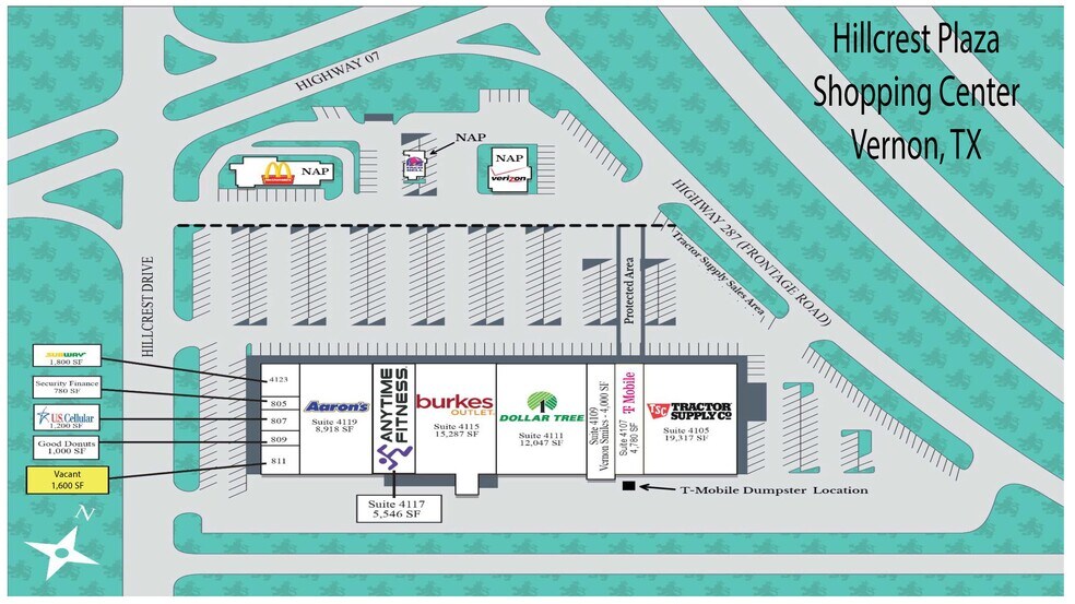 More Photos Of 4109 Hillcrest Plz, Vernon Unknown For Lease