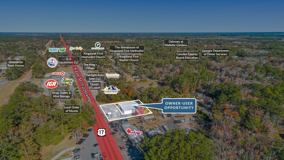 More Photos Of 649 S Lee St, Kingsland Freestanding For Sale