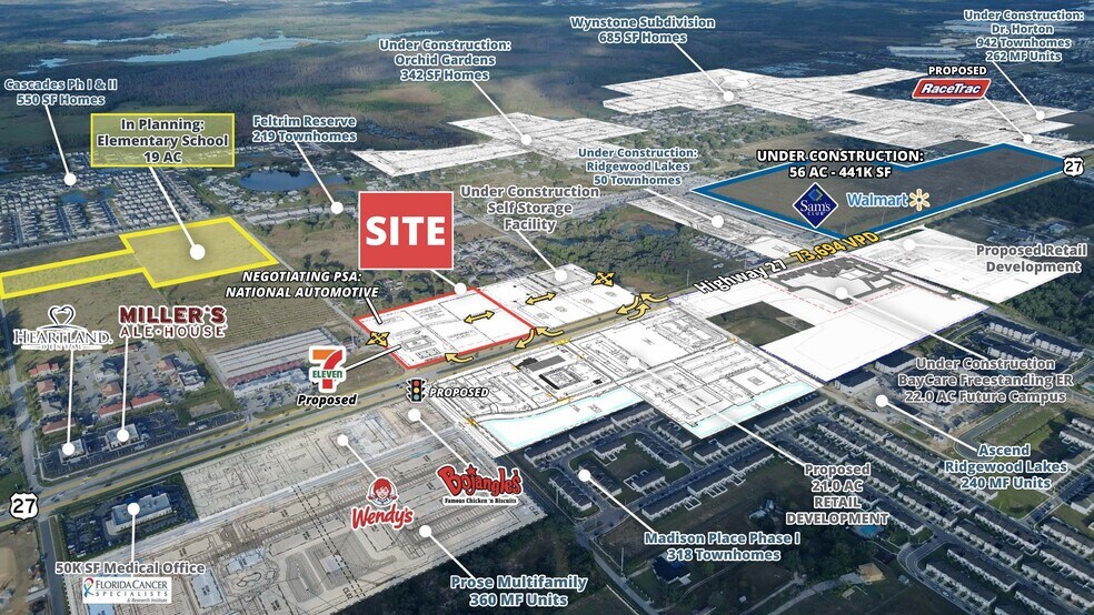 More Photos Of US Highway 27 & Holly Hill Tank Rd, Davenport Land For Lease