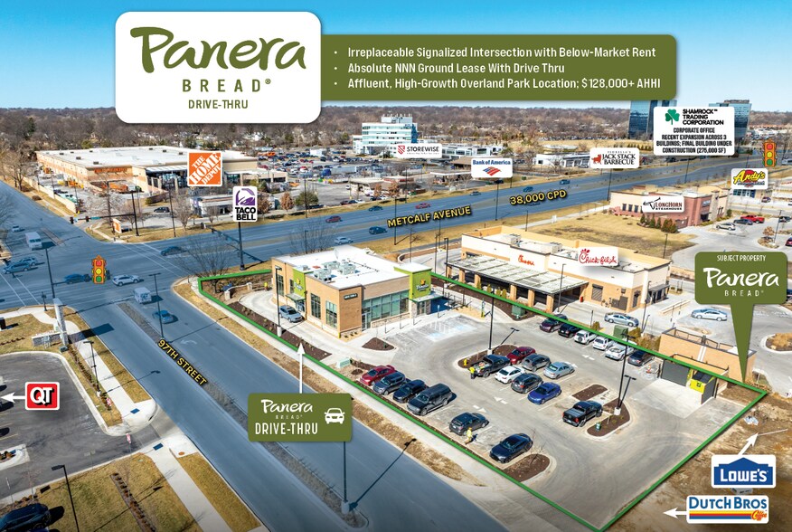 Primary Photo Of 9691 Metcalf Ave, Overland Park Fast Food For Sale