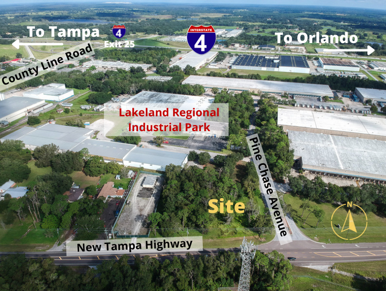 Primary Photo Of New Tampa Hwy @ Pine Chase Ave, Lakeland Land For Sale