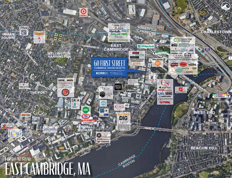 More Photos Of 60 1st St, Cambridge Office For Sale