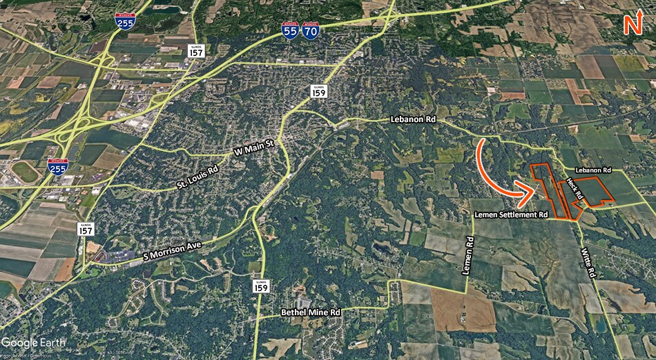 More Photos Of Lemen Settlement and Witte Rd and Heck Rd, Collinsville Land For Sale