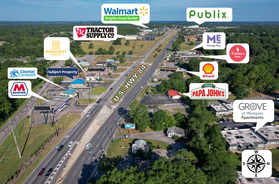 More Photos Of 3331 W Main St, Dothan Freestanding For Sale