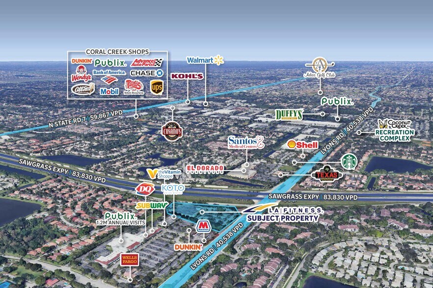 More Photos Of 5501 Lyons Rd, Coconut Creek Health Club For Sale