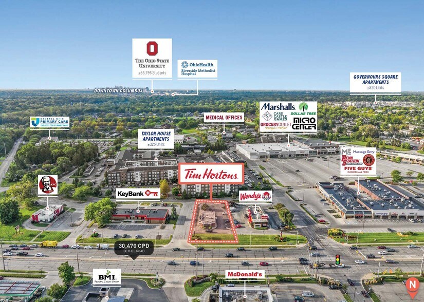 More Photos Of 737 Bethel Rd, Columbus Fast Food For Sale