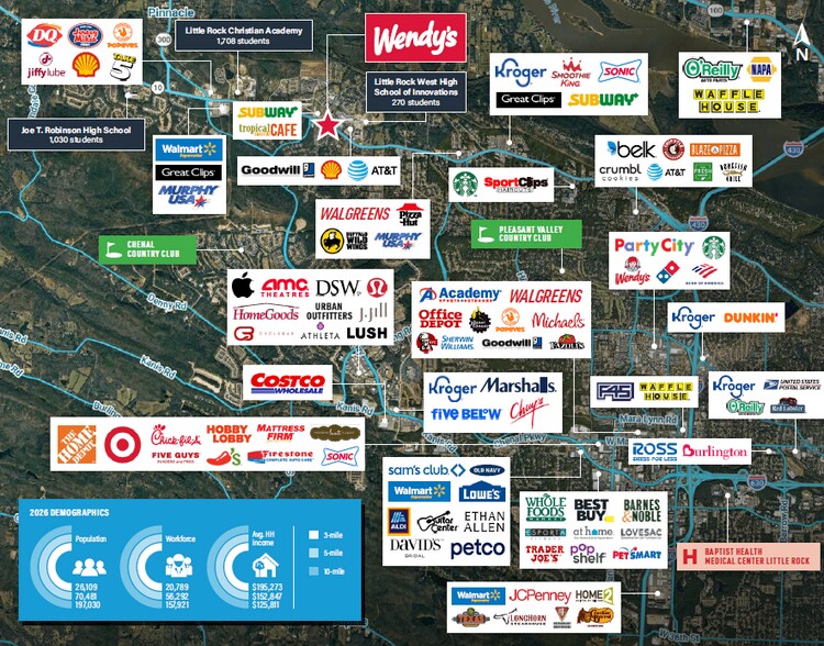 More Photos Of 17717 Cantrell Rd, Little Rock Fast Food For Sale