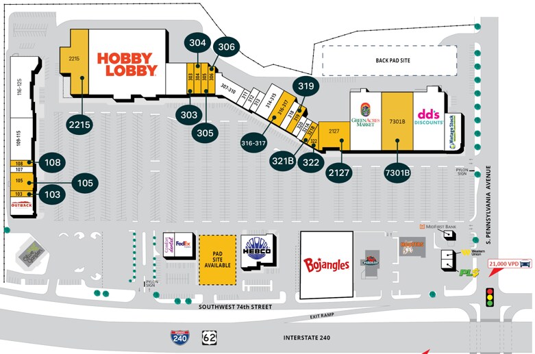 Primary Photo Of 2209 W I-240 Service Rd, Oklahoma City Land For Lease