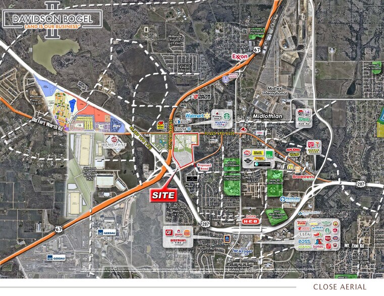 More Photos Of Main Street Towne Crossing - Midlothian, TX - SEC, Midlothian Unknown For Lease