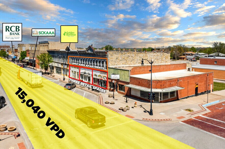 More Photos Of 318 S Summit St, Arkansas City Storefront Retail Office For Sale