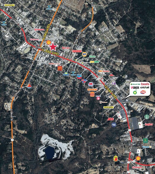 More Photos Of 123 Elbert St, Elberton Fast Food For Lease