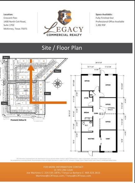 More Photos Of 1400 N Coit Rd, McKinney Office For Sale