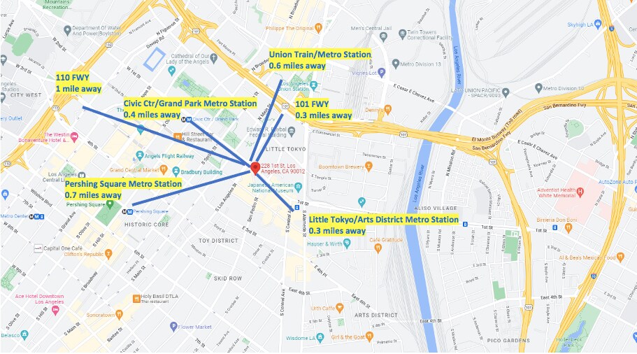 More Photos Of 228-232 E 1st St, Los Angeles Storefront Retail Office For Sale