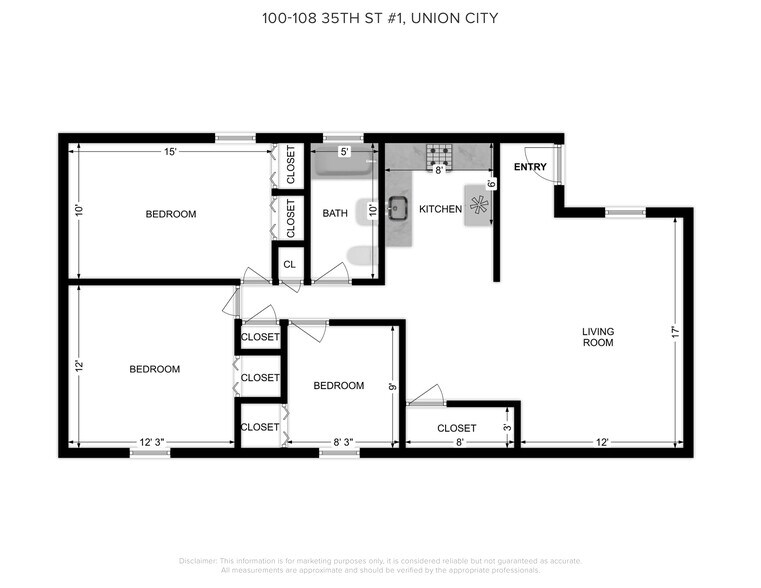 More Photos Of 100-108 35th St, Union City Apartments For Sale