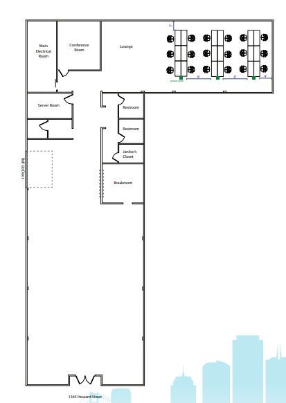 More Photos Of 1345 Howard St, San Francisco Light Distribution For Lease