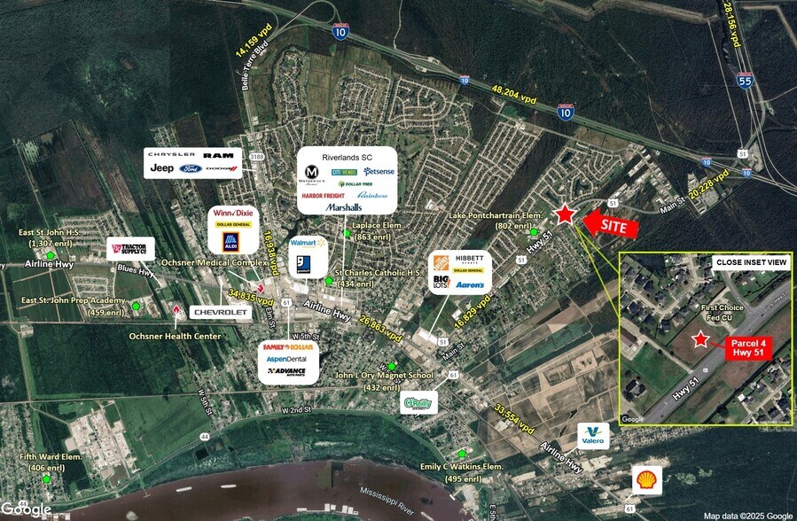 More Photos Of Hwy 51 Hwy, Laplace Land For Sale
