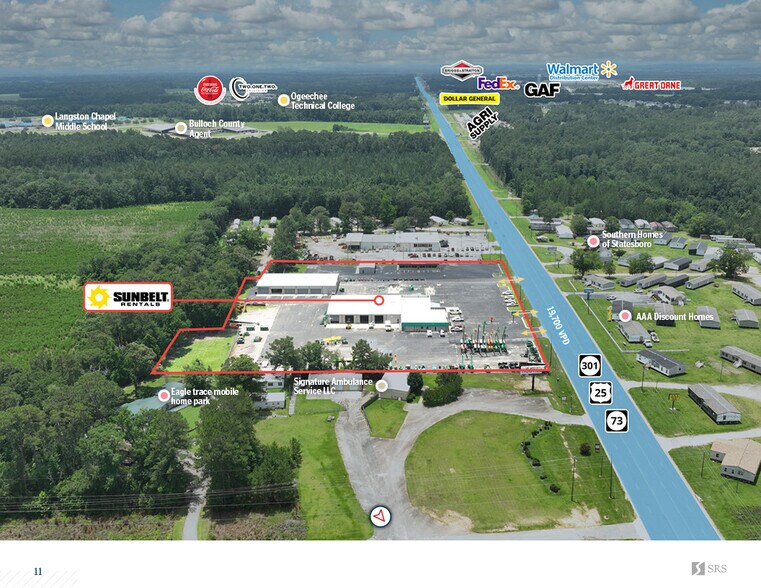 More Photos Of 12130 Us Highway 301 S, Statesboro Freestanding For Sale