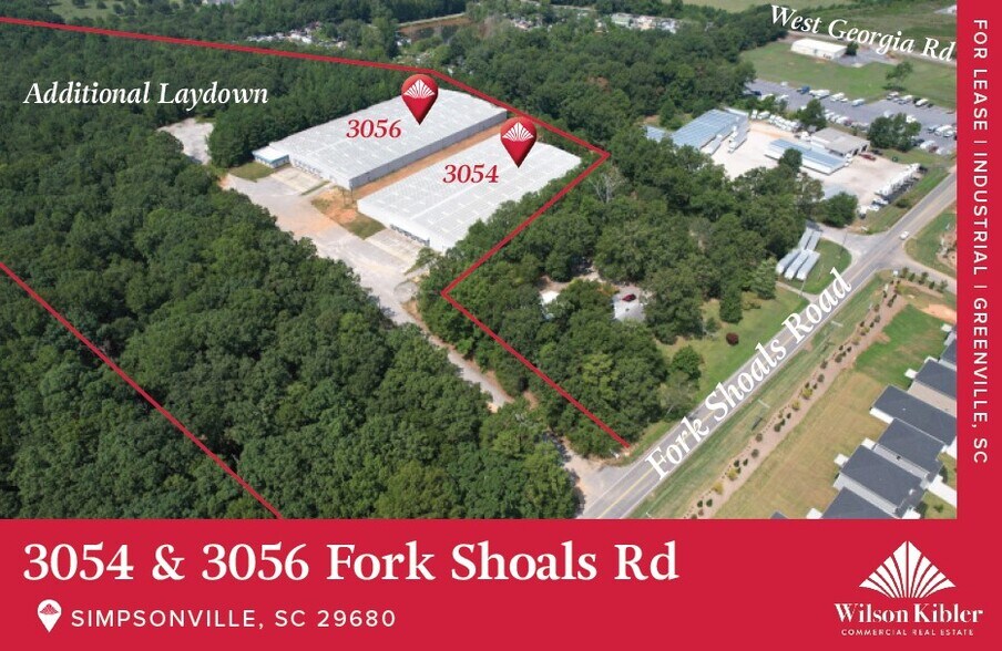 More Photos Of 3054 Fork Shoals Rd, Simpsonville Warehouse For Lease