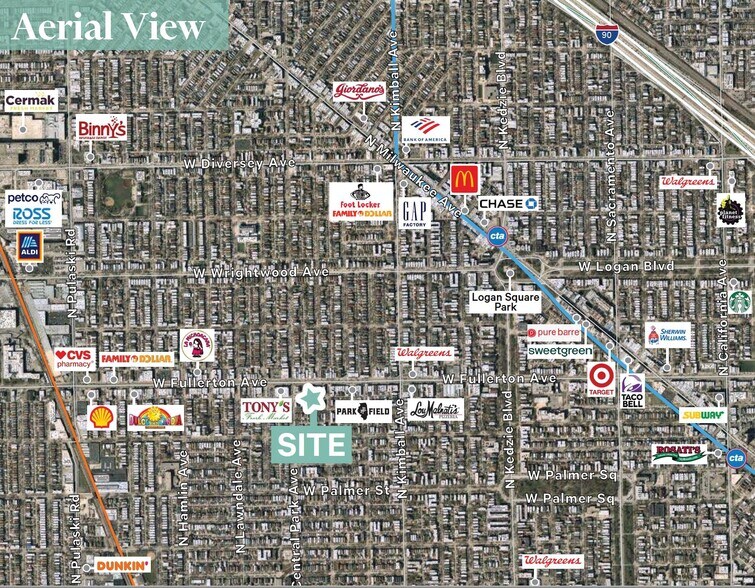 More Photos Of 3563-3579 W Fullerton Ave, Chicago Land For Lease