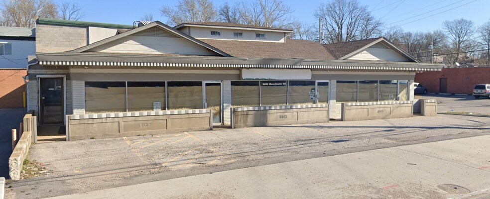 Primary Photo Of 8603-8607 Manchester Rd, Saint Louis General Retail For Lease