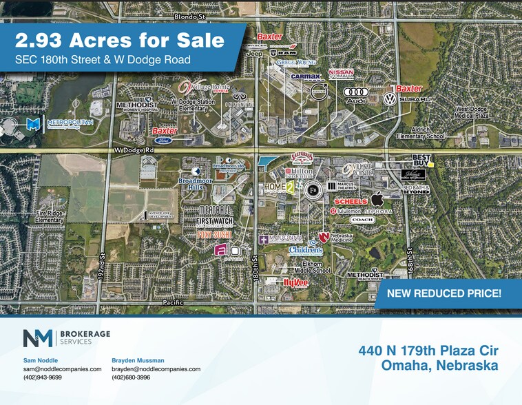 More Photos Of N 180th & W Dodge Rd, Omaha Land For Sale