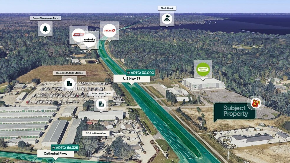 More Photos Of US-17 & CR 315 Hwy, Green Cove Springs Auto Repair For Sale