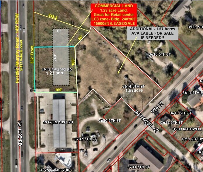 More Photos Of 1911 FM1092 Rd, Missouri City Land For Sale