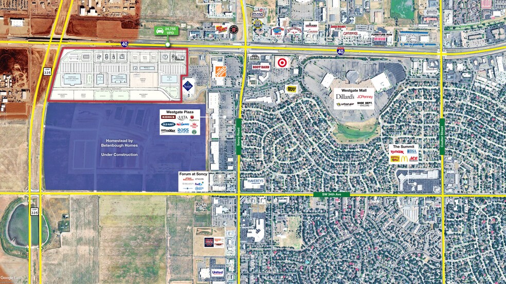 More Photos Of I-40 & 335 loop, Amarillo General Retail For Lease