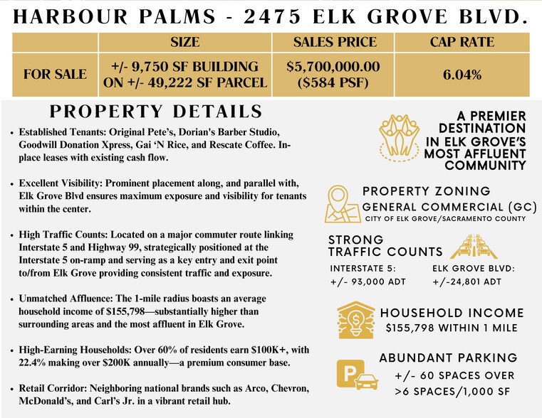 More Photos Of 2475 Elk Grove Blvd, Elk Grove Freestanding For Sale