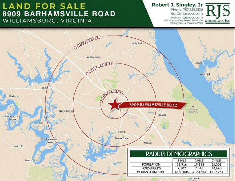 More Photos Of 8909 Barhamsville Rd, Toano Land For Sale