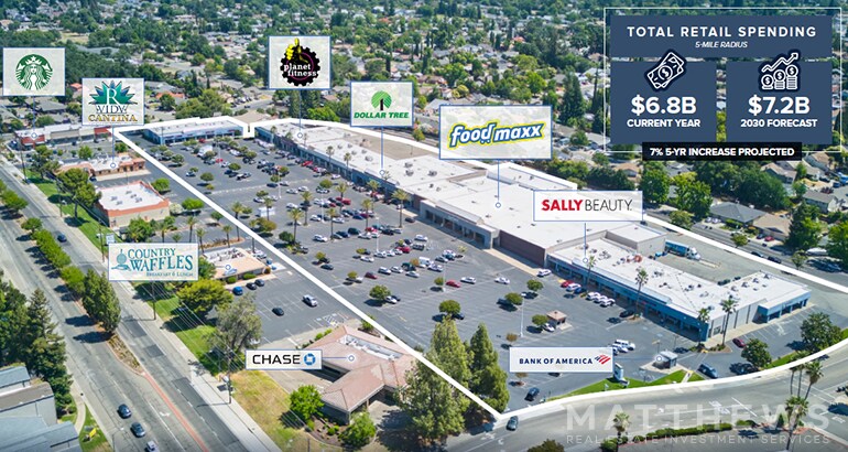Primary Photo Of 6956-7074 Sunrise Blvd, Citrus Heights General Retail For Sale