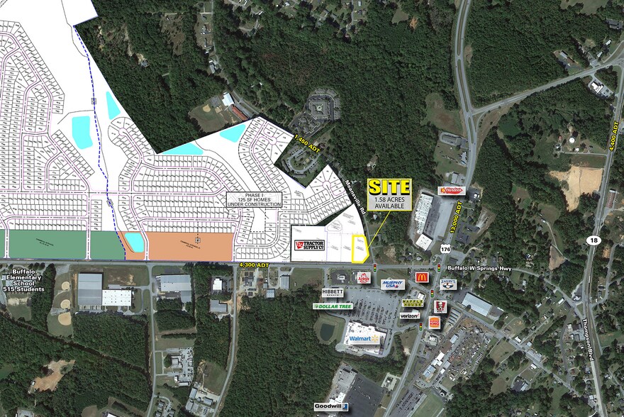 More Photos Of 310 Buffalo West Springs Hwy, Union Land For Lease