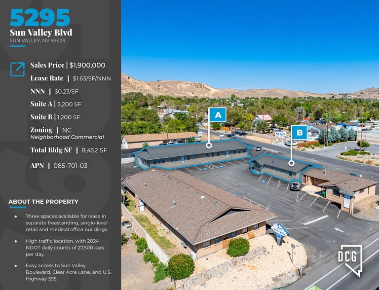 More Photos Of 5295 Sun Valley Boulevard, Sun Valley Medical For Lease