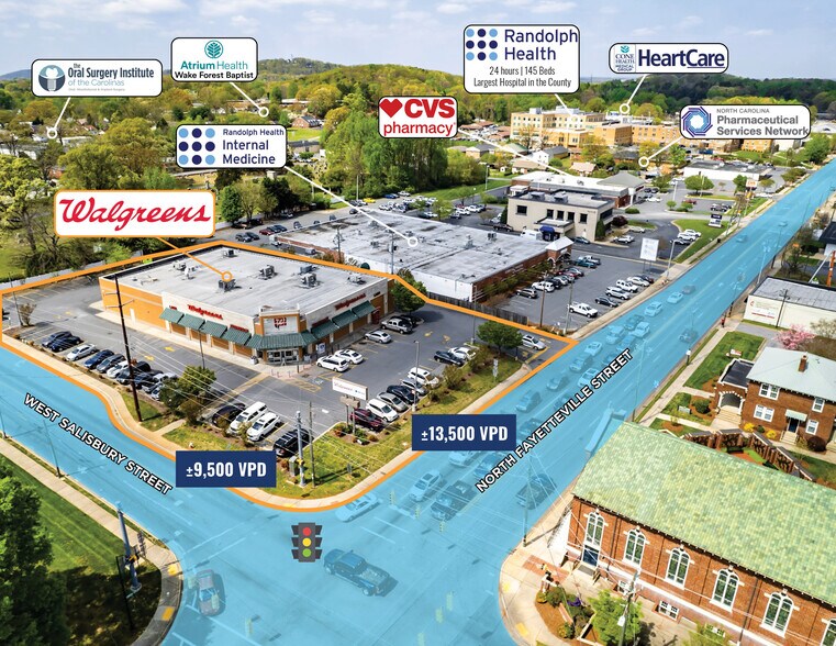 Primary Photo Of 207 N Fayetteville St, Asheboro Drugstore For Sale