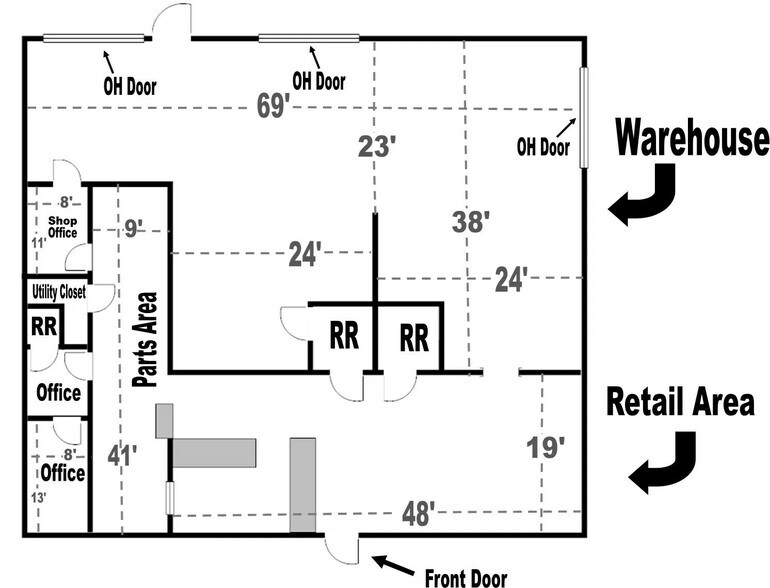 More Photos Of 4525 Maverick St, Amarillo Warehouse For Lease