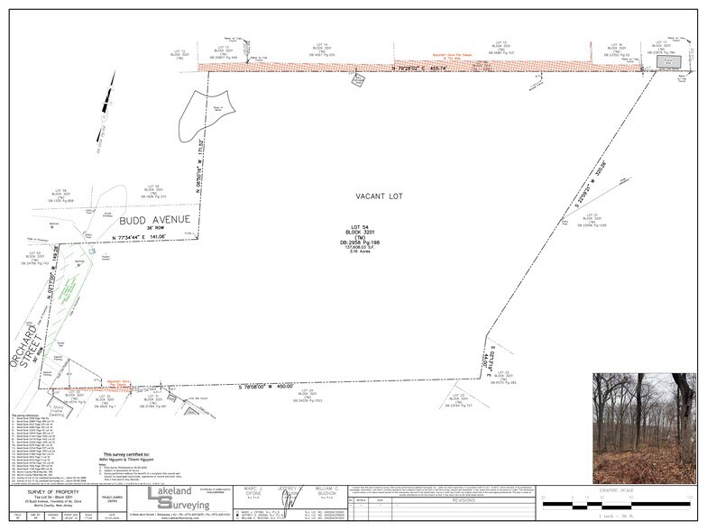 Primary Photo Of 25 Budd ave, Budd Lake Land For Sale