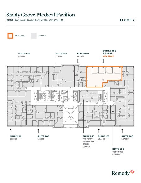 More Photos Of 9601 Blackwell Rd, Rockville Medical For Lease