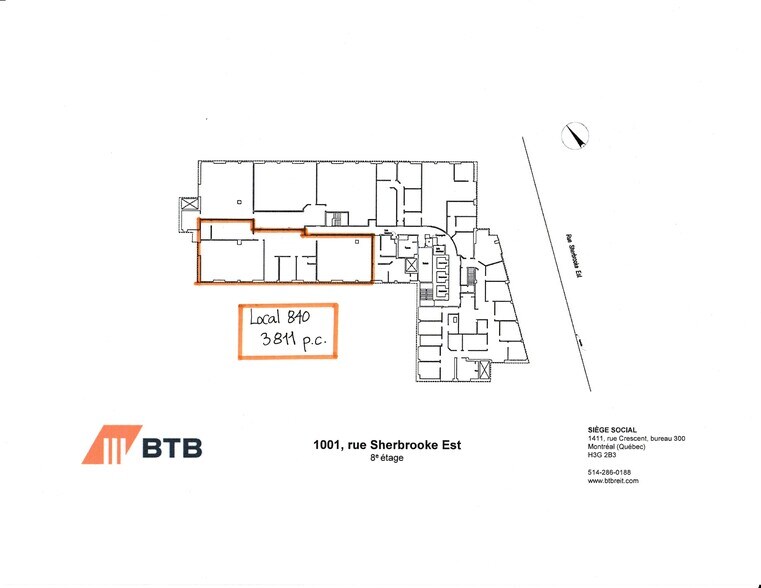 More Photos Of 1001 Rue Sherbrooke E, Montréal Office For Lease