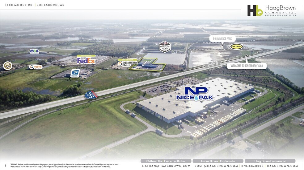 More Photos Of 3400 Moore Rd, Jonesboro Distribution For Sale