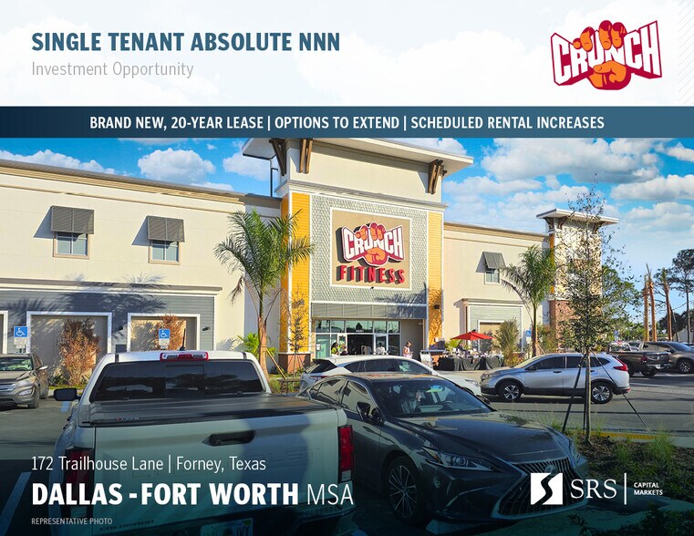 Primary Photo Of 172 Trailhouse Ln, Forney General Retail For Sale
