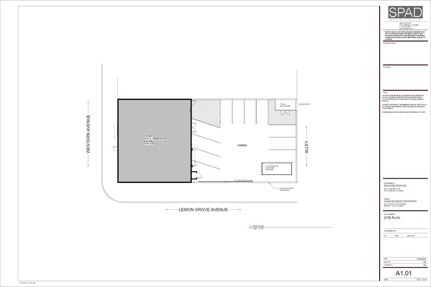 More Photos Of 900 N Western Ave, Los Angeles Showroom For Sale