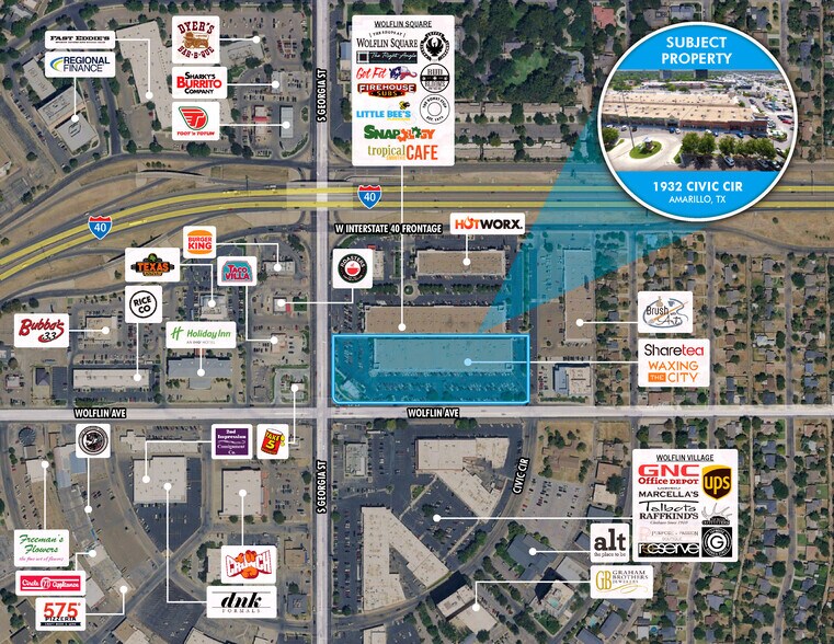 More Photos Of 2401-2493 Interstate 40 W, Amarillo Unknown For Lease