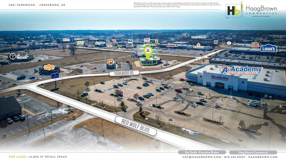 More Photos Of 2801 Parkwood Rd, Jonesboro Storefront Retail Office For Lease