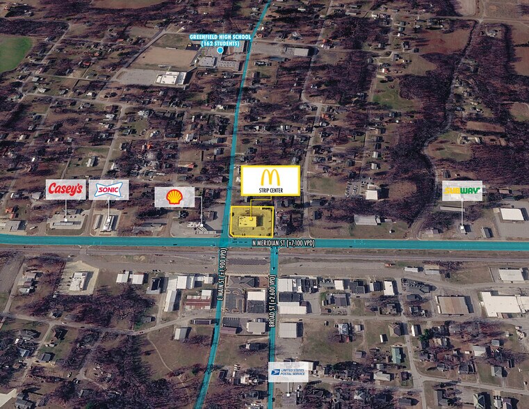 More Photos Of 1907 N Meridian St, Greenfield Storefront For Sale