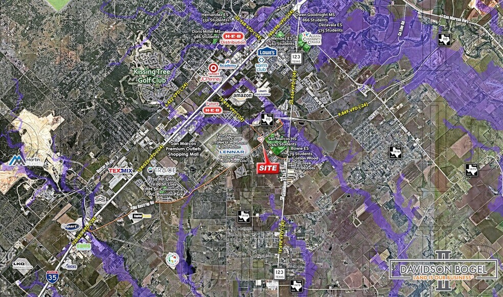 More Photos Of SWC - Old Bastrop Rd. & Rattler Rd., San Marcos Land For Sale