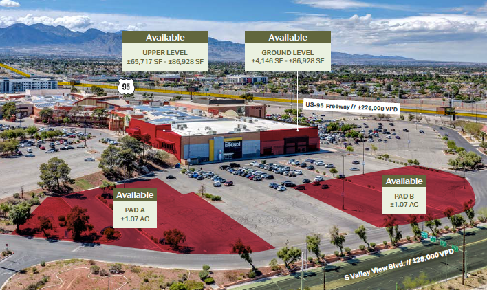 Primary Photo Of 4000 Meadows Ln, Las Vegas Land For Lease