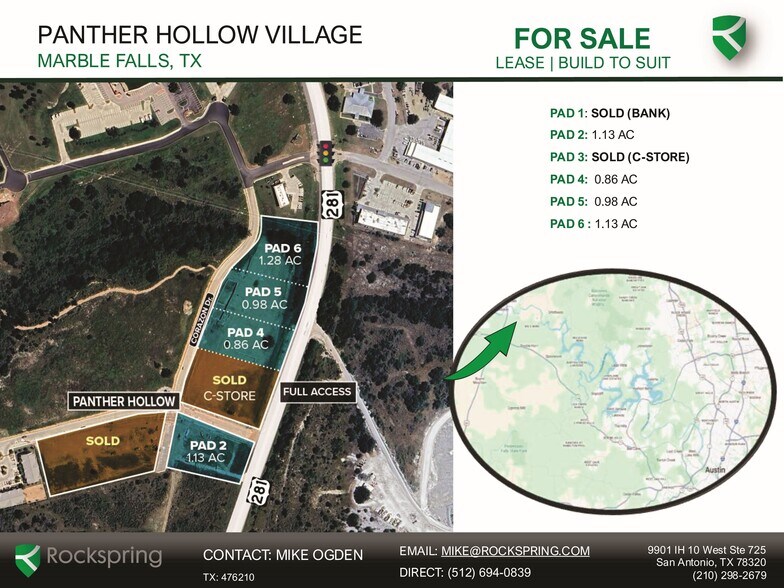 More Photos Of 804 US-281 Marble Fls, Marble Falls Land For Sale